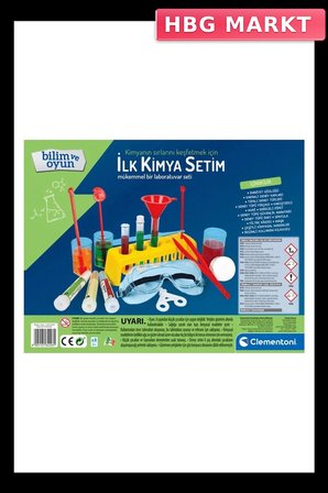 Mey İthalat® 64228 İlk Kimya Setim - Bilim ve Oyun +8 yaş