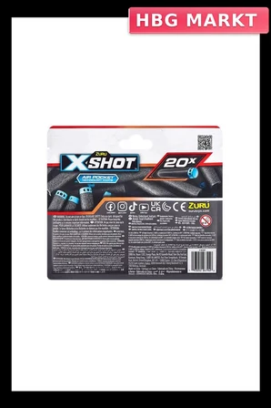 Mey İthalat® 36587 X Shot Silah 20 li Yedek Paket -