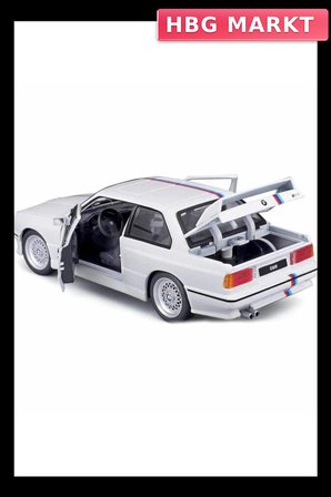 Mey İthalat® 21100 Burago 1:24 BMW M3 1988 Model Araba