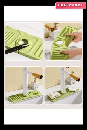 Mutfak Banyo Lavabo Kenarı Silikon Mat Gri