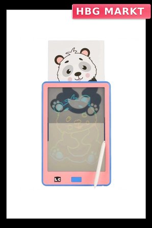 Mey İthalat®  10 inch Şeffaf LCD Dijital 4 Adet Çizim Kartlı Tablet 31052