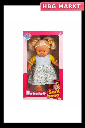 Mey İthalat® 40052 Sarıl Bana Et Bebek 40 cm