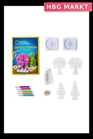 Mey İthalat® NAT00002 Kristal Bahçe Kiti - TRCRYSGRDN +8 yaş