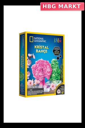 Mey İthalat® NAT00002 Kristal Bahçe Kiti - TRCRYSGRDN +8 yaş