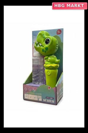 Köpük Atan Dinozor Tabanca Eğitici Oyuncak