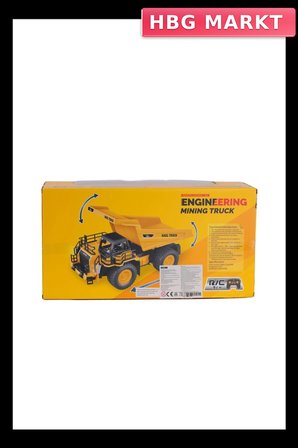 Mey İthalat® 93302 ŞARJLI KUMANDALI İŞ KAMYONU
