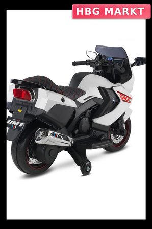 Mey İthalat® Babyhope 438A Akülü Motor 12V Beyaz XMX-316