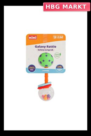 Eğitici Çıngırak Oyuncak Bebekler İçin Sesli Galaxy Kiki