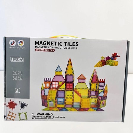 Mey İthalat® SH59705 110 PARÇA MAGNET STAN.SERİ RENKLİ BLOK