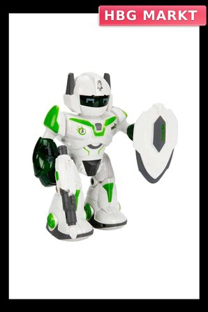 Mey İthalat®  Sesli ve Işıklı Robot Fighter 22 cm