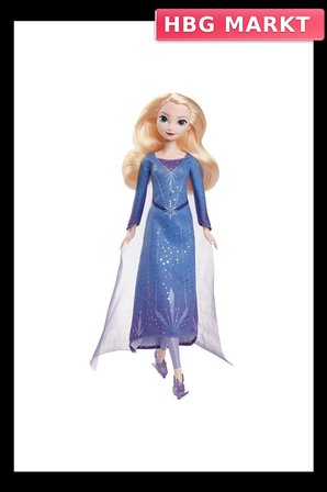 Mey İthalat®  JBG53 Disney Karlar Ülkesi Buz Pateni Temalı Elsa Bebek