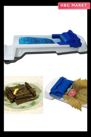 3 Kademeli Kalınlık Ayarlı Pratik Yaprak Sarma Makinesi