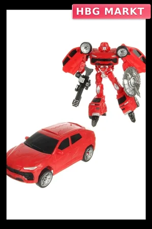 Mey İthalat® 5039 -YFN-ROBOT TRANSFORMER POLICE-G/FAST FLAME 2R 2A