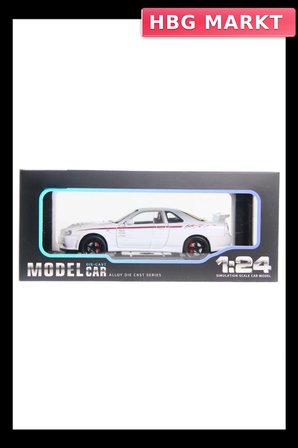 Mey İthalat® 1/24 R34 Model Araba
