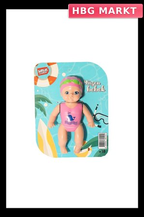Mey İthalat®  URT031-001  Kartela Yüzen Bebek -Birliktoys