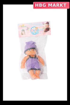 Mey İthalat®  LMN-205 Poşette Et Bebek 20 cm -Limon Oyuncak