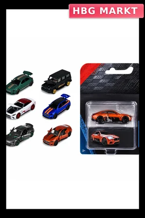 Eğitici Oyuncak Araba Seti 6'lı Parça Deluxe Cars