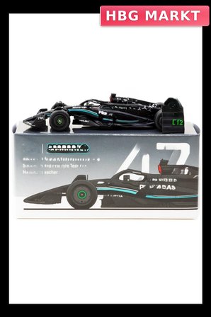 1/64 Ölçek F1 Yarış Arabası Modeli W14 E Performance 2023
