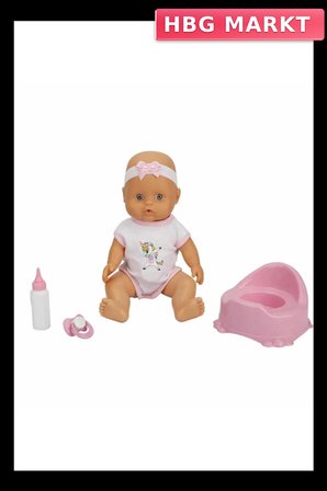 Mey İthalat® 2030121 Boubou Altını Islatan ve Konuşan Bebek Seti 30 cm