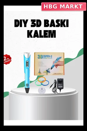 Mey İthalat® Profesyonel ve Hobi İçin 3D Modelleme Kalemi