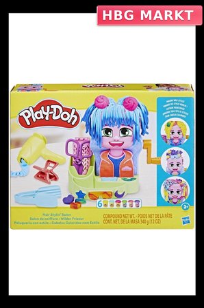 Mey İthalat® F8807 Play-Doh Renkli Kuaför Salonu+3 yaş