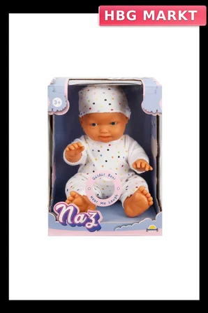 Mey İthalat® 020020  Naz Bebek Sesli 23 cm / +3 yaş