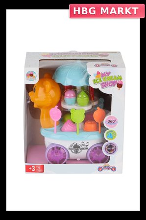Mey İthalat® 40265 -Dondurma Arabası