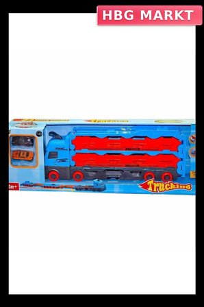 Mey İthalat® FAB-1604 Yarış  Pistli  Tır- Prestij Oyuncak