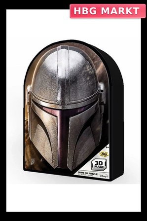 Mey İthalat® The Mandalorian Metal Kutu Puzzle 300 Parça