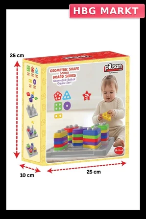 Geometrik Bultak Oyunu Seri 2 Eğitici Ahşap Bulmaca