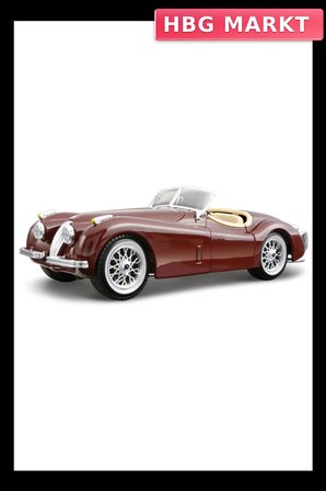 Mey İthalat®  Bburago 1:24 Jaguar XK 120 Roadster Model Araba