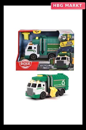 Mey İthalat® 203302018 Dickie, Geri Dönüşüm Kamyonu 15 cm