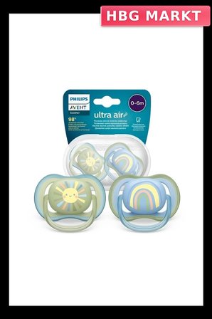 Mey İthalat®   Ultra Air Emzik 0-6 Ay Erkek