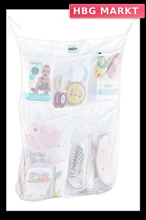Mey İthalat®  Yatak Başı Organizer 555 Beyaz