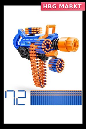 Dumanlı Dart Tabancası 72 Dart Eğitici Oyuncak