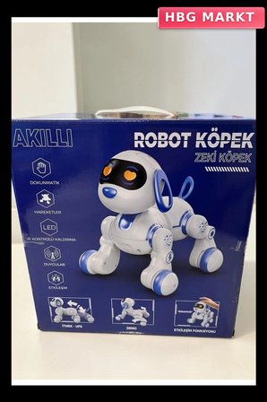 Mey İthalat® 6601 UZK KUMANDALI DANS EDEBİLEN ROBOT KÖPEK