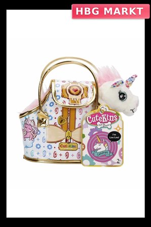 Mey İthalat® Taşıma Çantalı Peluş Unicorn Lou Lou