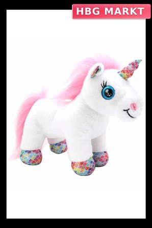 Mey İthalat® Taşıma Çantalı Peluş Unicorn Lou Lou