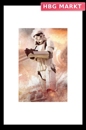 Mey İthalat® Metal Kutu Puzzle 300 Parça Storm Trooper