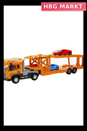Mey İthalat®  Sesli ve Işıklı Taşıyıcı Kamyon 40 cm