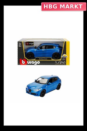 Mey İthalat® 21086 1:24 Alfa Romeo Stelvio Model Araba -