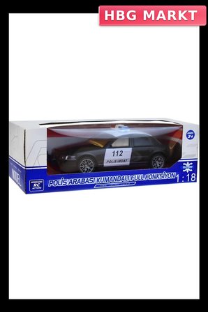 Mey İthalat® Uzaktan Kumandalı Pilli Polis Aracı