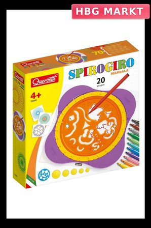 Mey İthalat® Spirograf Mandala 20 Parça