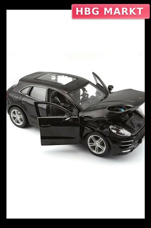 1:24 Porsche Macan Model Araba Diecast Oyuncak Koleksiyonluk