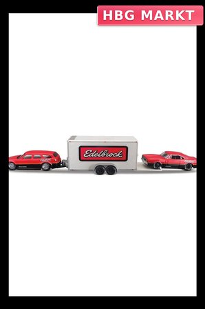 1/64 Yarış Takımı Römork ve Araç Seti Diecast Model