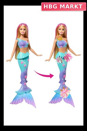 Mey İthalat® JDM72  Büyülü Çiçekler Deniz Kızı - Flower Magic Mermaid