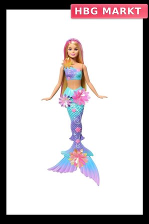 Mey İthalat® JDM72  Büyülü Çiçekler Deniz Kızı - Flower Magic Mermaid