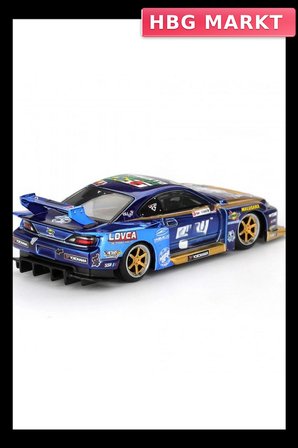 1/64 Ölçekli Diecast Model Araba S15 Silvia Liberty Walk Formula Drift