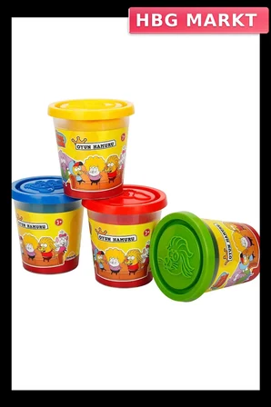 Mey İthalat® Kral Şakir 4'lü Oyun Hamuru 560 gr