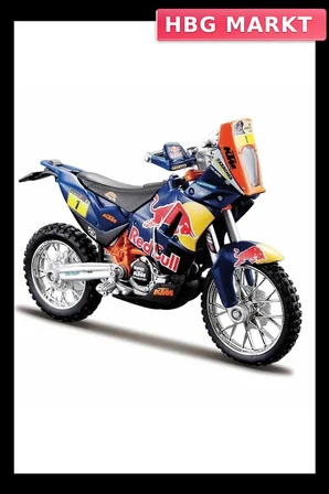 Mey İthalat® 51070 -BUR-1:18 Motor Red Bull KTM 450 2 Asorti